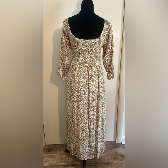 Vici Multicolor Floral Long Sleeve Dress - Picture 2 of 3